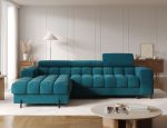 Γωνιακός καναπές Freyia-Petrol-Αριστερή - Image 2