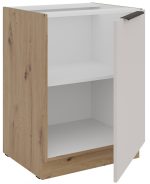 Επιδαπέδιο ντουλάπι Vesta 60 D 1F - Image 3