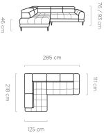 Γωνιακός καναπές Sovvor-Ladi-Αριστερή - Image 3