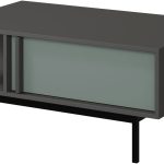 Τραπεζάκι σαλονιού Alsy Reg-Gkri Skouro