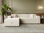 Γωνιακός καναπές Santos-Beige-Αριστερή - Image 2