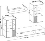 Σύνθεση σαλονιού Arlington-Leuko - Image 3