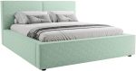 Επενδυμένο κρεβάτι Santos-Menta-160 x 200