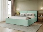 Επενδυμένο κρεβάτι Santos-Menta-180 x 200 - Image 2