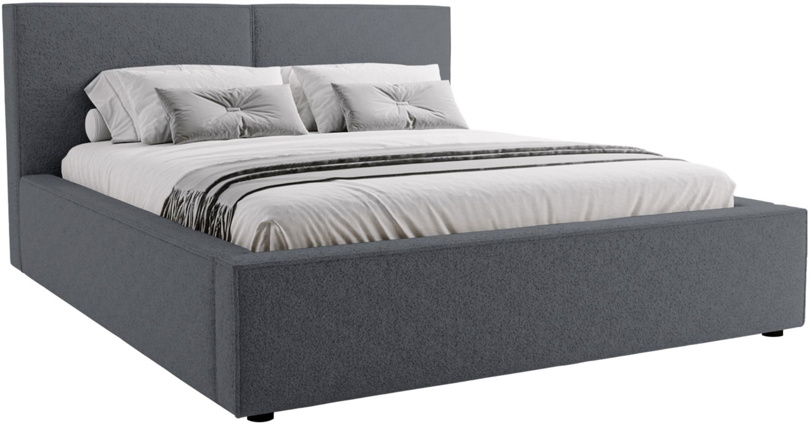 image_887424__santos_lozko_tapicero_4__1_4 Επενδυμένο κρεβάτι Santos-Gkri Skouro-200 x 200 - Image 1