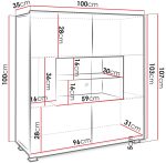 Μπουφές Calabrini-Cashmere - Image 2