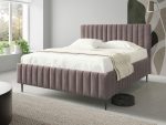 Επενδυμένο κρεβάτι Lewezo-Mwb-180 x 200 - Image 2