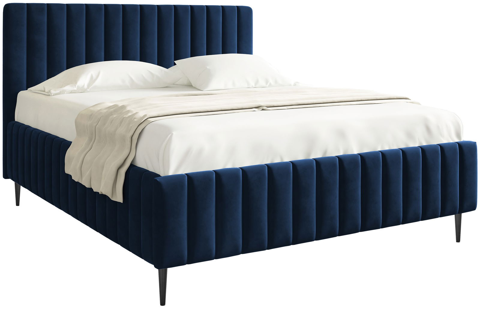 image_887778_lewezo.bed.ypholstered.no_2__1 Επενδυμένο κρεβάτι Lewezo-Mple Skouro-160 x 200 - Image 1