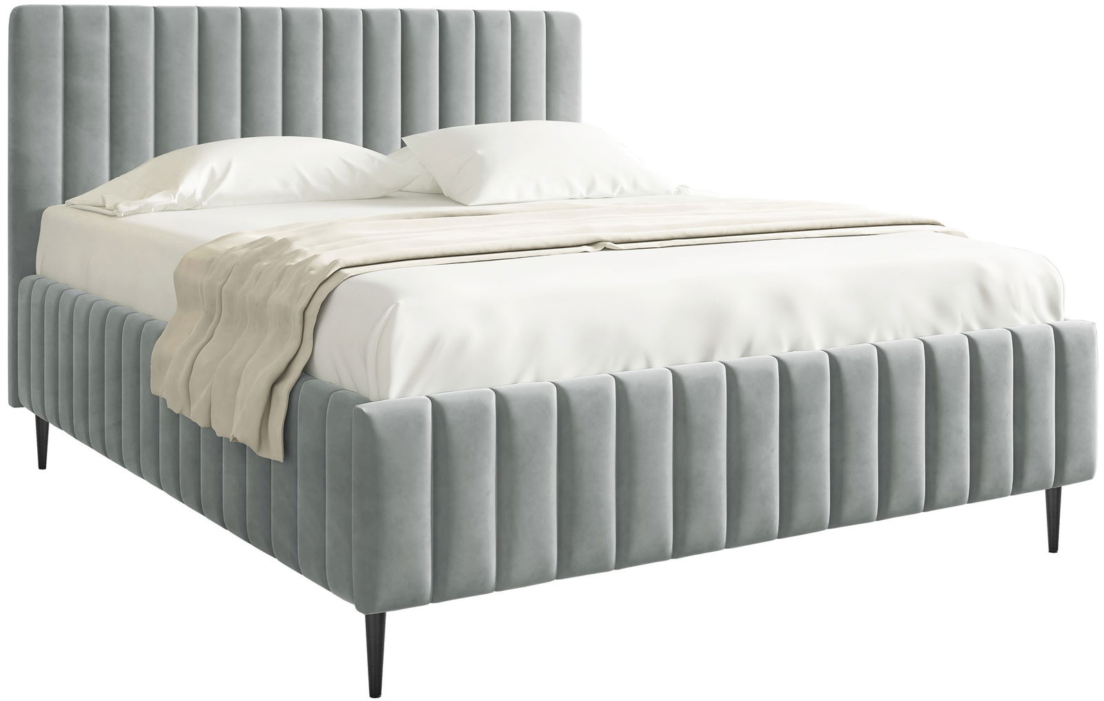 image_887813_lewezo.bed.ypholstered.no_24_ Επενδυμένο κρεβάτι Lewezo-Gkri-140 x 200 - Image 1