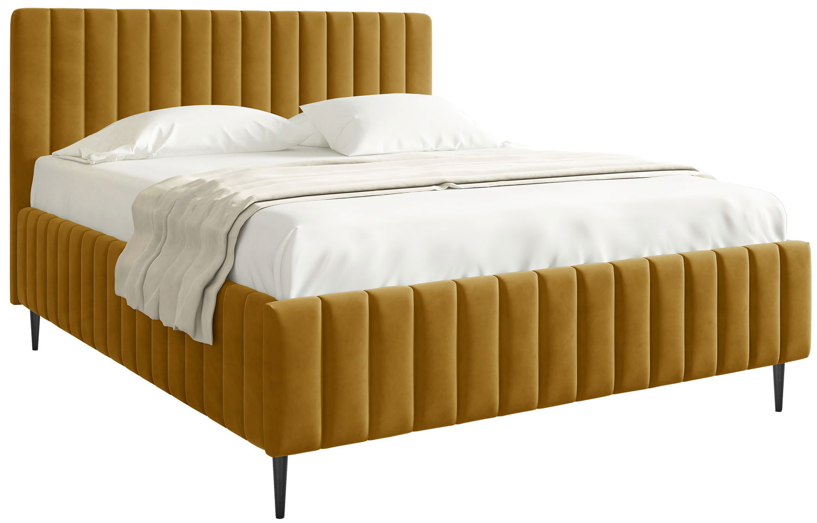 image_887841_lewezo.bed.ypholstered.no_23__1 Επενδυμένο κρεβάτι Lewezo-Moustardi-160 x 200 - Image 1