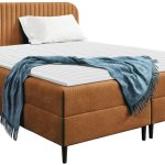 Επενδυμένο κρεβάτι Box Best I-Portokali-160 x 200