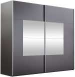 Ντουλάπα Boston 250 συρόμενη-Graphite