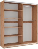 Ντουλάπα Sintra 203 συρόμενη-Fusiko-Mavro - Image 5