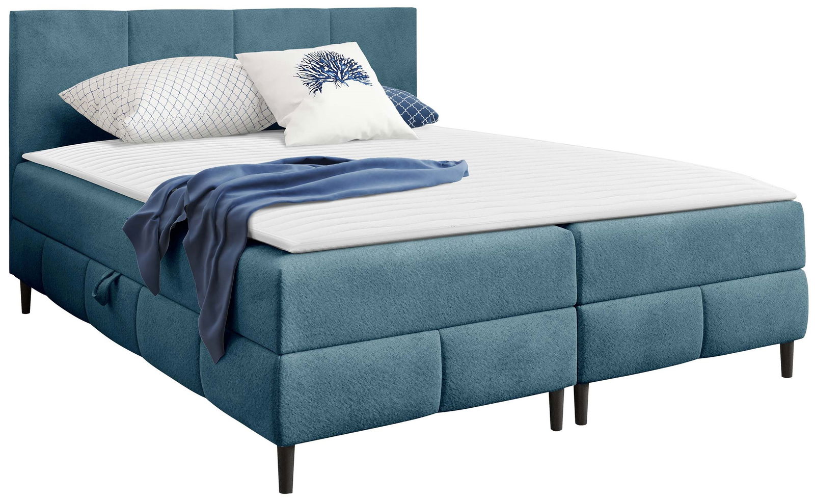 image_888496_____box_best_ii.no_11__2 Επενδυμένο κρεβάτι Box Best II-Galazio-160 x 200 - Image 1