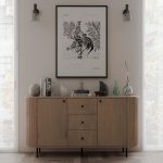 Μπουφές Ovelia 2D-Φυσικό - Image 2