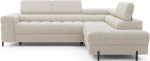 Γωνιακός καναπές Ferucce-Krem-Δεξιά