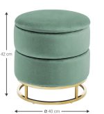 Σκαμπο Zelanya-Prasino - Image 3