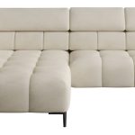 Γωνιακός καναπές Pallase-Αριστερή-cream