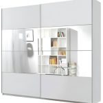 Ντουλάπα Συρόμενη Delta II-180 x 61 x 210 εκ.-Λευκό