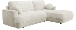 Γωνιακός Καναπές Fuego-Δεξιά-Λευκό