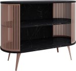 Κονσόλα Roenni II-Μαύρο Μάρμαρο