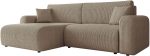 Γωνιακός καναπές Floryn-Καφέ Ανοιχτό - Image 4