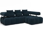Γωνιακός Καναπές Velly-Μπλε-Δεξιά
