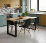 Τραπέζι Kingsale-185 x 90-Φυσικό - Image 2