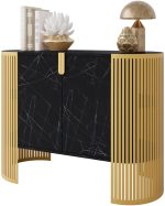 Μπουφές Fikoli III-Μαύρο Μάρμαρο - Image 3