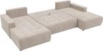 Γωνιακός καναπές Fabio U-Μπεζ - Image 4