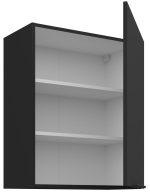 Κρεμαστό ντουλάπι Arianna 60 G 72 1F-Μαύρο