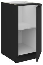 Επιδαπέδιο ντουλάπι Arianna 40 D 1F BB-Μαύρο - Image 2