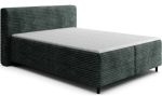 Επενδυμένο κρεβάτι Ciroko-Πράσινο-160 x 200