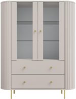 Βιτρίνα Ovelia 2D-Μπεζ - Image 4