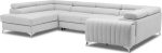 Γωνιακός καναπές Lola-Αριστερή-Λευκό - Image 2