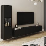 Σύνθεση σαλονιού Berlin I-Μαύρο