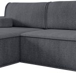 Γωνιακός Καναπές Koro-Αριστερή-Ανθρακί