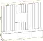 Σύνθετο σαλονιού Verona II-Cashmere - Image 3