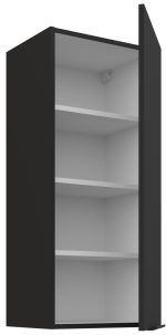 Κρεμαστό ντουλάπι Arianna 40 G 90 1F-Μαύρο - Image 2