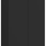 Κρεμαστό ντουλάπι Arianna 80 G 108 2F-Μαύρο