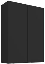 Κρεμαστό ντουλάπι Arianna 80 G 108 2F-Μαύρο