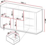 Μπουφές Hilafin 2D - Image 3