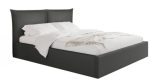 Επενδυμένο κρεβάτι Pirkun-140 x 200-Ανθρακί