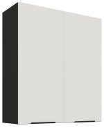 Κρεμαστό ντουλάπι Arianna 80 G 90 2F-Λευκό