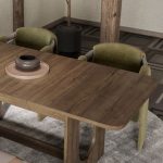 Τραπέζι Ratamo Επεκτεινόμενο-Καφέ Σκούρο - Image 4