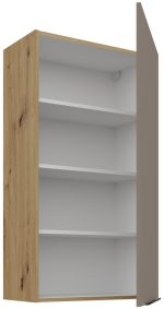 Κρεμαστό ντουλάπι Arianna 60 G 108 1F-Γκρέζ - Image 2