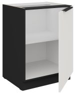 Επιδαπέδιο ντουλάπι Arianna 60 D 1F BB-Λευκό - Image 2