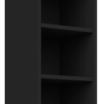 Κρεμαστό ντουλάπι με ράφια Arianna 30 G 108 OTW-Μαύρο