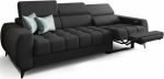Καναπές Calyra Relax Τριθέσιος-Μαύρο