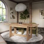 Τραπέζι Ratamo Επεκτεινόμενο-Φυσικό - Image 2